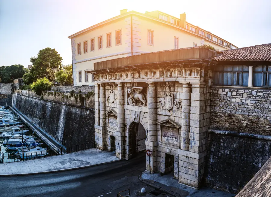 Zadar Land Gate Walls UNESCO