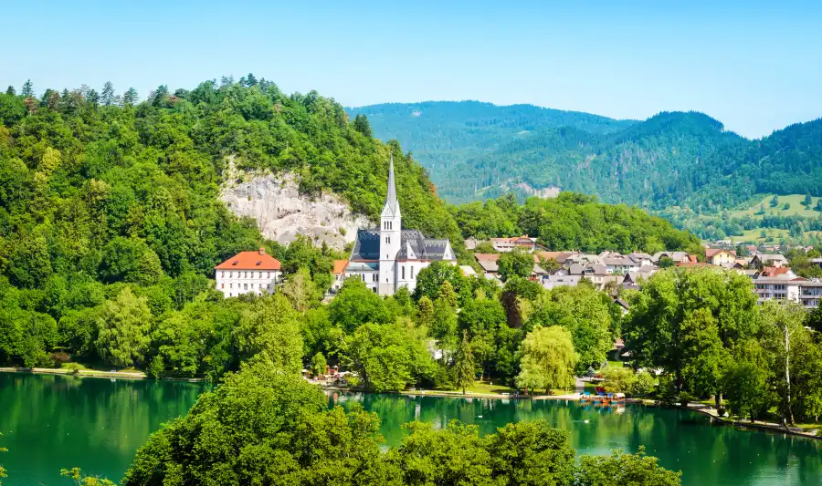 Bled Town Slovenia