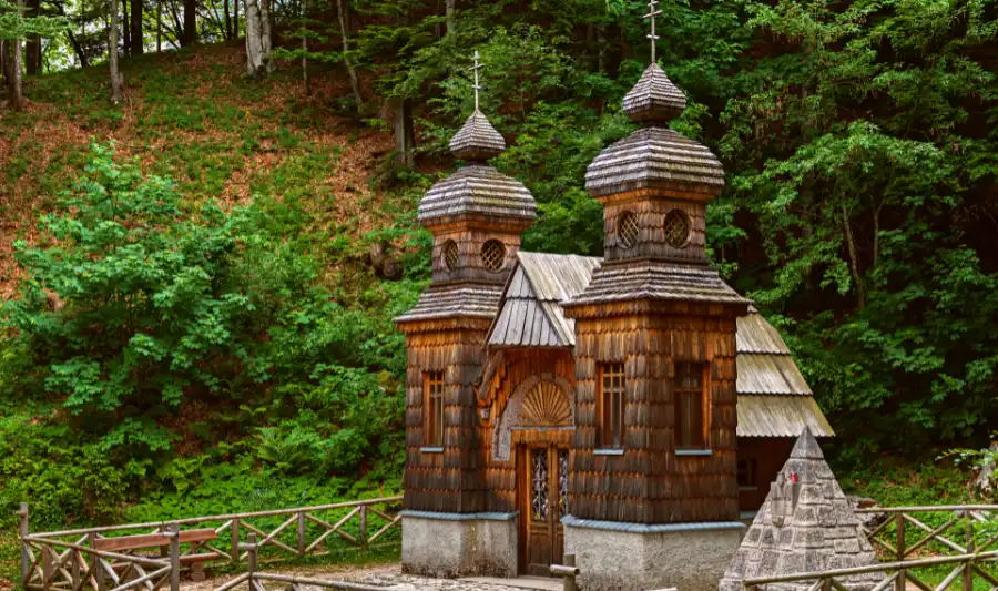 Russian Chapel Vršič Pass Slovenia