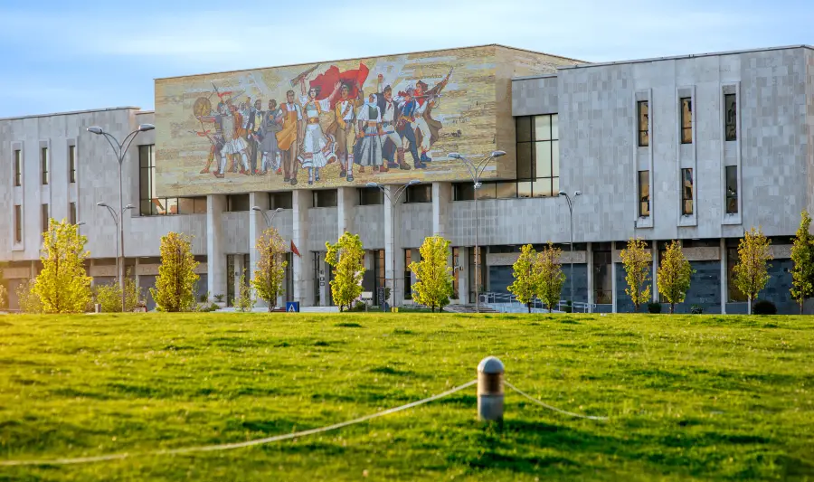 National History Museum in Tirana, Albania