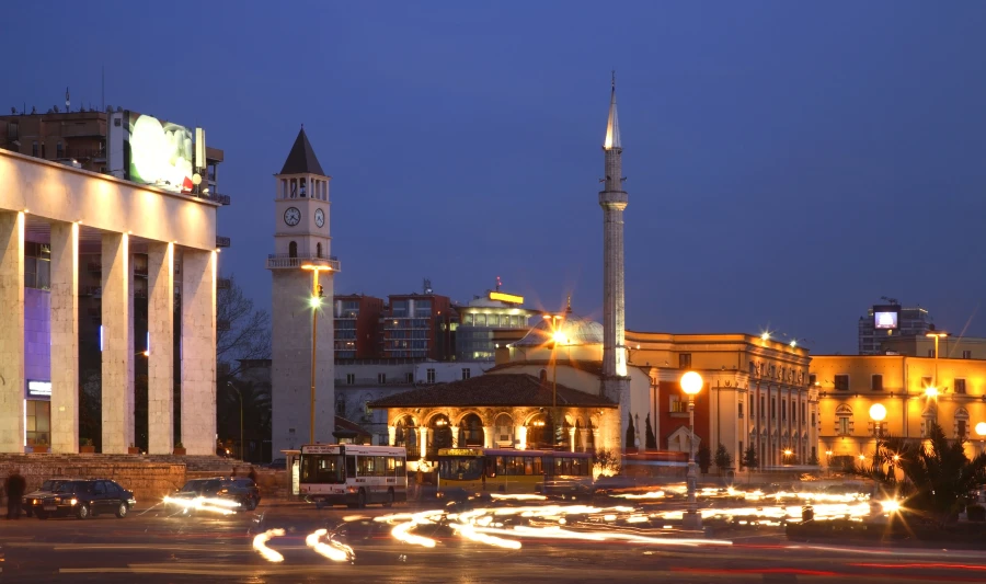 How to Get to Tirana - Skanderbeg Square Tirana Albania