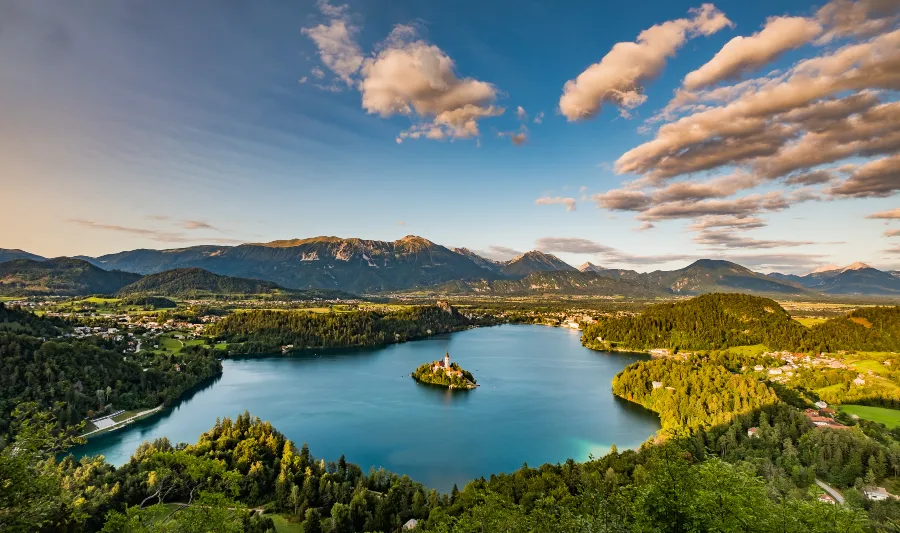 Velika Osojnica Viewpoint Lake Bled Slovenia
