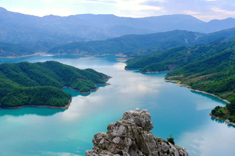 Lake Bovilla Albania Lakes in Albania