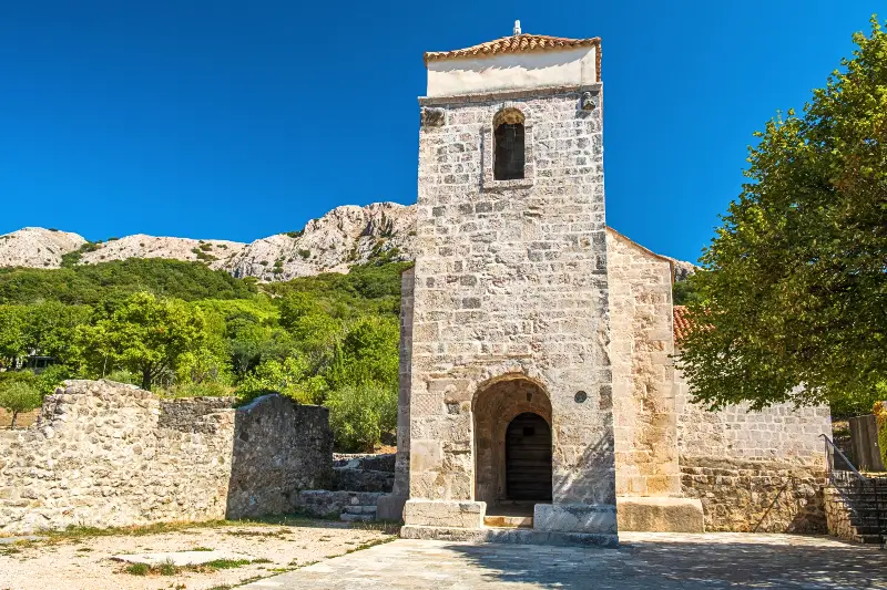 St Lucy Church Baška Krk Croatia